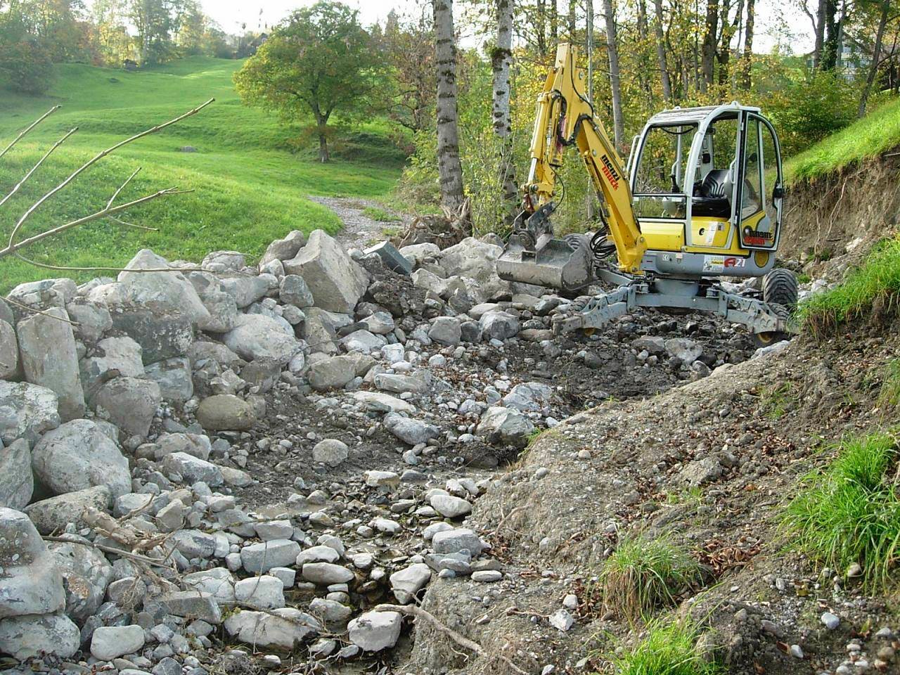 Hang- und Bachverbauungen